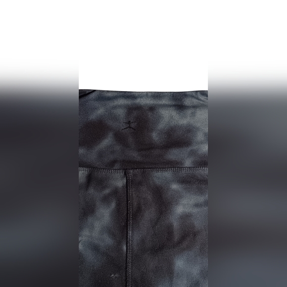 Handling marble navy blue yoga pants , high waisted gym leggings, - Picture 5 of 6